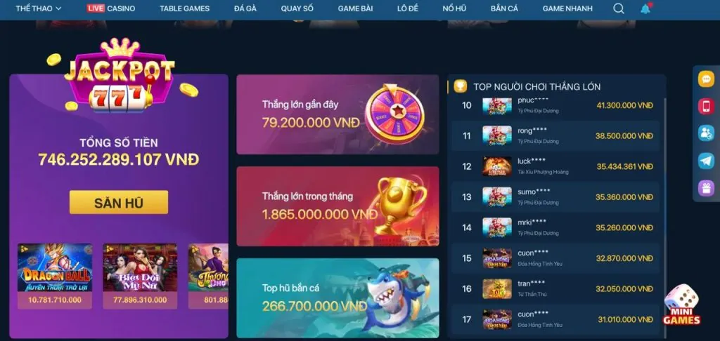 Thưởng nạp hàng ngày